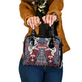 Aotearoa Iwi Ngapuhi Shoulder Handbag Maori Motif Tribal