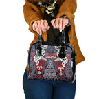 Aotearoa Iwi Ngapuhi Shoulder Handbag Maori Motif Tribal