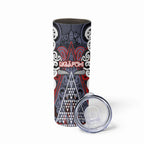 Personalised Aotearoa Iwi Ngapuhi Skinny Tumbler Maori Motif Tribal