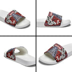 Aotearoa Iwi Ngapuhi Slide Sandals Maori Motif Tribal