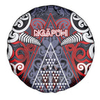 Aotearoa Iwi Ngapuhi Spare Tire Cover Maori Motif Tribal