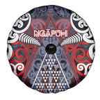 Aotearoa Iwi Ngapuhi Spare Tire Cover Maori Motif Tribal
