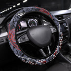 Aotearoa Iwi Ngapuhi Steering Wheel Cover Maori Motif Tribal