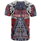 Personalised Aotearoa Iwi Ngapuhi T Shirt Maori Motif Tribal
