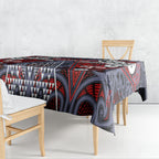 Aotearoa Iwi Ngapuhi Tablecloth Maori Motif Tribal