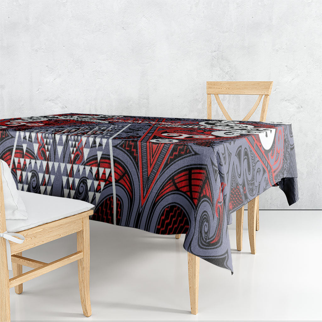 Aotearoa Iwi Ngapuhi Tablecloth Maori Motif Tribal