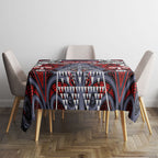 Aotearoa Iwi Ngapuhi Tablecloth Maori Motif Tribal