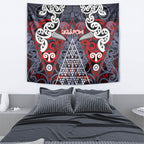 Aotearoa Iwi Ngapuhi Tapestry Maori Motif Tribal