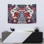 Aotearoa Iwi Ngapuhi Tapestry Maori Motif Tribal
