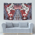 Aotearoa Iwi Ngapuhi Tapestry Maori Motif Tribal