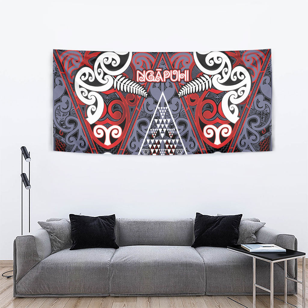 Aotearoa Iwi Ngapuhi Tapestry Maori Motif Tribal