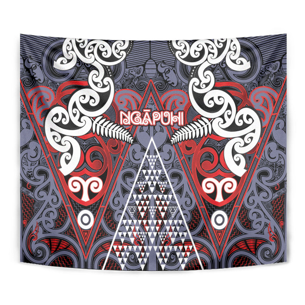 Aotearoa Iwi Ngapuhi Tapestry Maori Motif Tribal