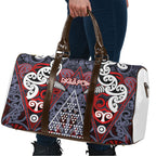 Aotearoa Iwi Ngapuhi Travel Bag Maori Motif Tribal