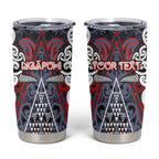 Personalised Aotearoa Iwi Ngapuhi Tumbler Cup Maori Motif Tribal