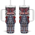 Personalised Aotearoa Iwi Ngapuhi Tumbler With Handle Maori Motif Tribal