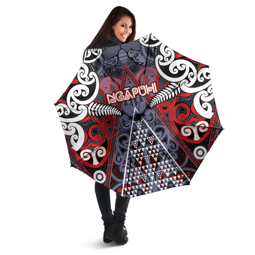 Aotearoa Iwi Ngapuhi Umbrella Maori Motif Tribal