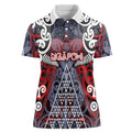 Personalised Aotearoa Iwi Ngapuhi Women Polo Shirt Maori Motif Tribal