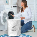 Custom New Zealand Football Laundry Basket The Whites-Sporty T90 Style - Aussie Hoodie
