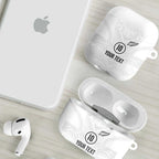 Custom New Zealand Football AirPods Case The Whites-Sporty T90 Style - Aussie Hoodie