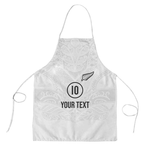 Custom New Zealand Football Apron The Whites-Sporty T90 Style - Aussie Hoodie