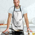Custom New Zealand Football Apron The Whites-Sporty T90 Style - Aussie Hoodie