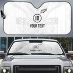 Custom New Zealand Football Auto Sun Shade The Whites-Sporty T90 Style - Aussie Hoodie