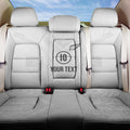 Custom New Zealand Football Back Car Seat Cover The Whites-Sporty T90 Style - Aussie Hoodie