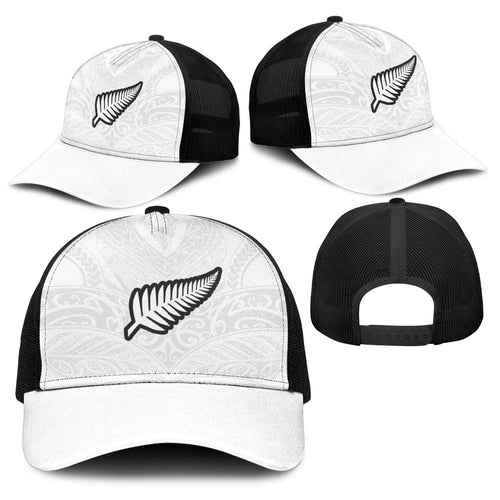 New Zealand Football Baseball Net Cap The Whites-Sporty T90 Style - Aussie Hoodie