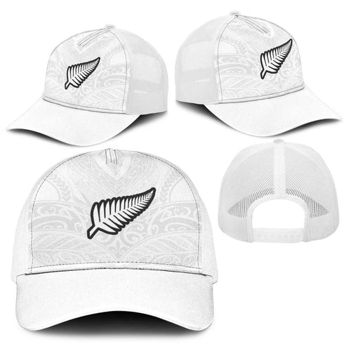 New Zealand Football Baseball Net Cap The Whites-Sporty T90 Style - Aussie Hoodie