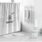 Custom New Zealand Football Bathroom Set The Whites-Sporty T90 Style - Aussie Hoodie