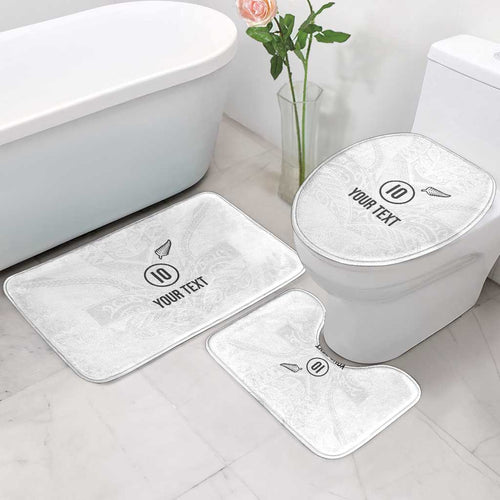 Custom New Zealand Football Bathroom Set The Whites-Sporty T90 Style - Aussie Hoodie