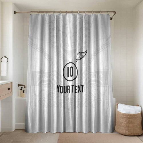 Custom New Zealand Football Bathroom Set The Whites-Sporty T90 Style - Aussie Hoodie