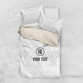 Custom New Zealand Football Bedding Set The Whites-Sporty T90 Style - Aussie Hoodie