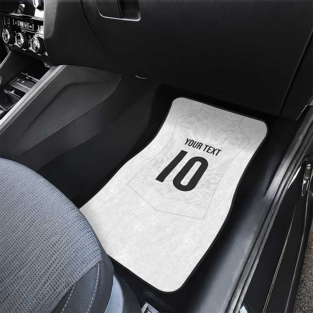 Custom New Zealand Football Car Mats The Whites-Sporty T90 Style - Aussie Hoodie