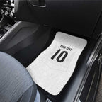 Custom New Zealand Football Car Mats The Whites-Sporty T90 Style - Aussie Hoodie