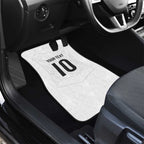 Custom New Zealand Football Car Mats The Whites-Sporty T90 Style - Aussie Hoodie