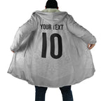 Custom New Zealand Football Cloak The Whites-Sporty T90 Style - Aussie Hoodie