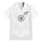 Custom New Zealand Football Family Matching Mermaid Dress and Hawaiian Shirt The Whites-Sporty T90 Style - Aussie Hoodie