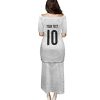 Custom New Zealand Football Family Matching Puletasi and Hawaiian Shirt The Whites-Sporty T90 Style - Aussie Hoodie
