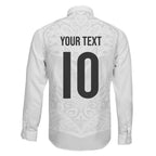 Custom New Zealand Football Family Matching Summer Maxi Dress and Hawaiian Shirt The Whites-Sporty T90 Style - Aussie Hoodie