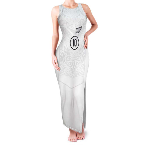 Custom New Zealand Football Family Matching Tank Maxi Dress and Hawaiian Shirt The Whites-Sporty T90 Style - Aussie Hoodie