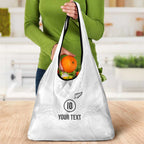 Custom New Zealand Football Grocery Bag The Whites-Sporty T90 Style - Aussie Hoodie