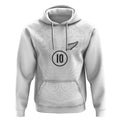 Custom New Zealand Football Hoodie The Whites-Sporty T90 Style - Aussie Hoodie