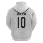 Custom New Zealand Football Hoodie The Whites-Sporty T90 Style - Aussie Hoodie