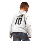 Custom New Zealand Football Kid Hoodie The Whites-Sporty T90 Style - Aussie Hoodie