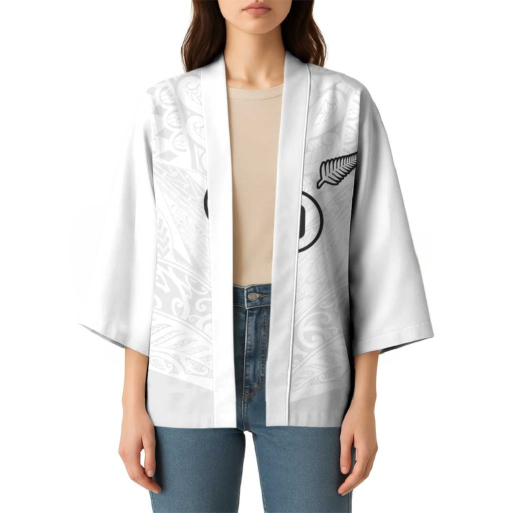 Custom New Zealand Football Kimono The Whites-Sporty T90 Style - Aussie Hoodie