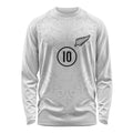 Custom New Zealand Football Long Sleeve Shirt The Whites-Sporty T90 Style - Aussie Hoodie