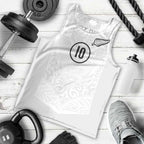 Custom New Zealand Football Men Tank Top The Whites-Sporty T90 Style - Aussie Hoodie
