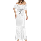 Custom New Zealand Football Mermaid Dress The Whites-Sporty T90 Style - Aussie Hoodie