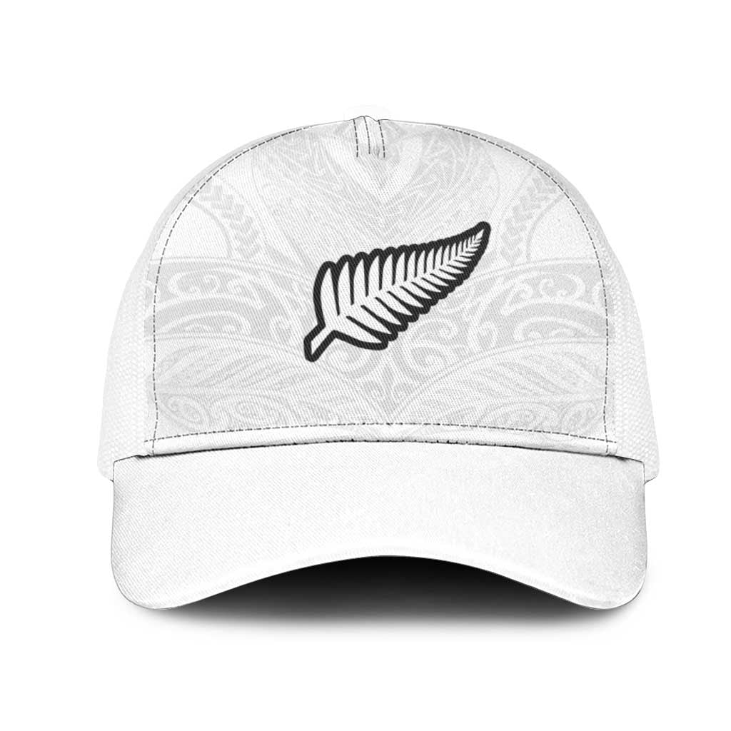 New Zealand Football Mesh Trucker Cap The Whites-Sporty T90 Style - Aussie Hoodie